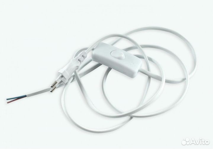 Шнур для бра с переключателем альфа; 59180