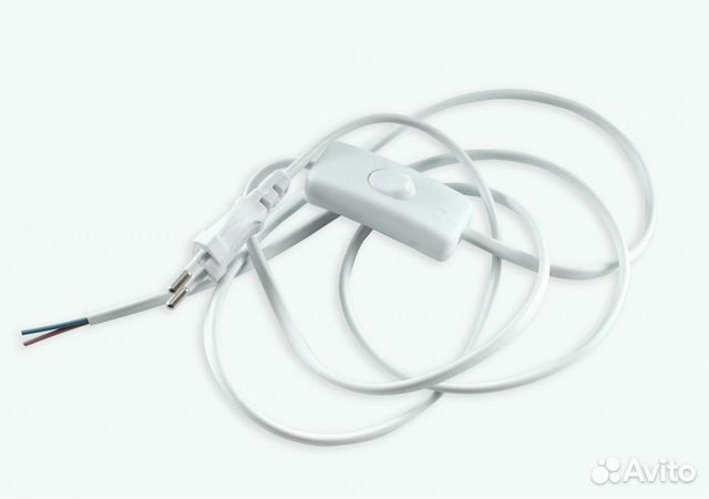 Шнур для бра с переключателем альфа; 59180