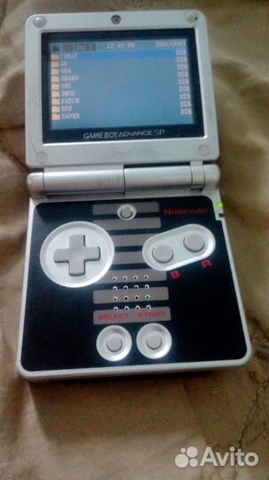 Gameboy advance sp + ez omega