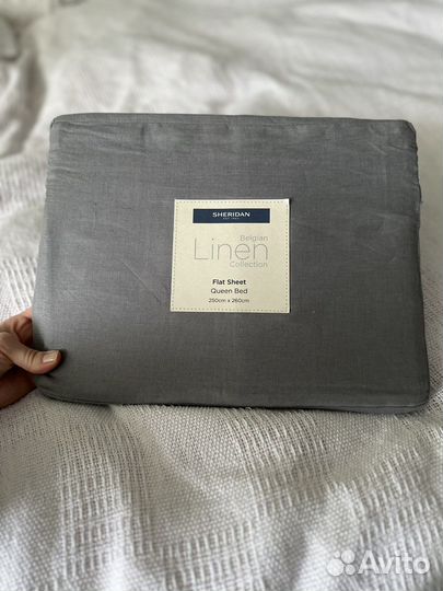 Пододеяльник/ простынь льняные Sheridan