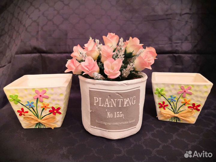 Цветочные кашпо (новые)