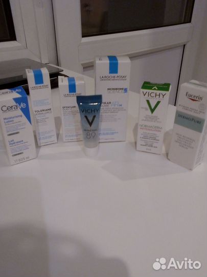 Набор косметики La roche, cerave,vichy