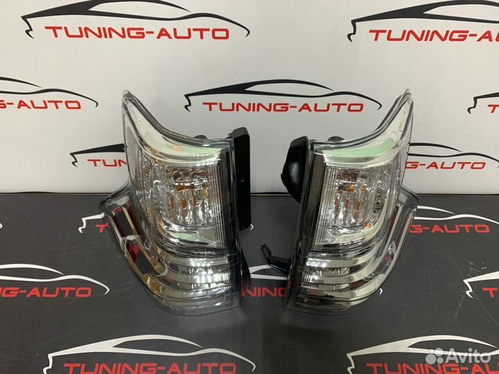 Стопы Lexus GX460 09-23 белые тюнинг