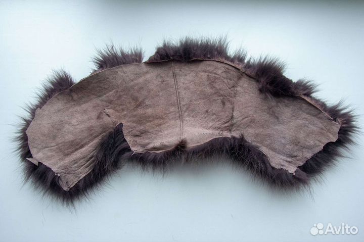 Меховой воротник песец