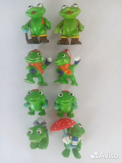 Киндеры лягушки 90-ых