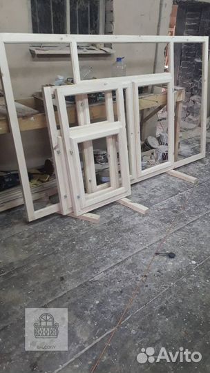 Деревянные дачные окна