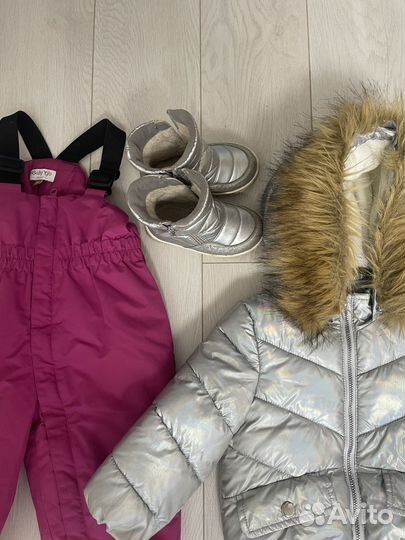 Детские вещи пакетом на девочку 80