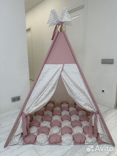 Детская палатка вигвам в детскую комнату