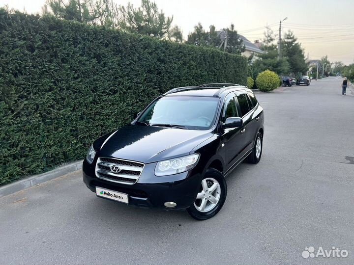 Hyundai Santa Fe 2.7 AT, 2007, 190 000 км