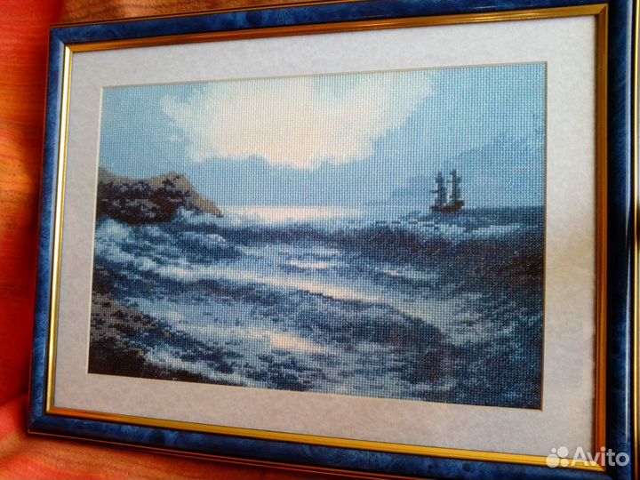 Картина вышивка 