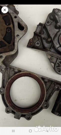 Крышка коленвала, задняя. ваз 2108