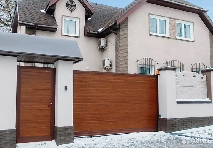 Ворота откатные заказать прочные