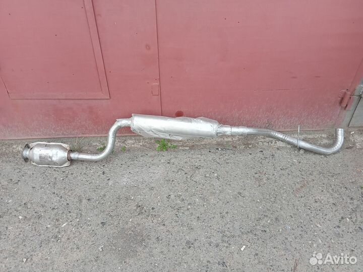 Резонатор Новый Шевроле Нива с катализ. евро-2