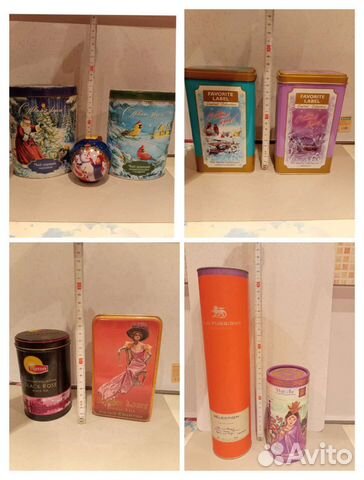 Банки жестяные и картонные