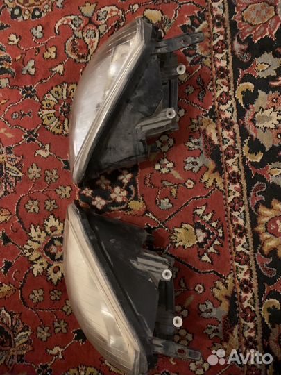 Передние фары на priora