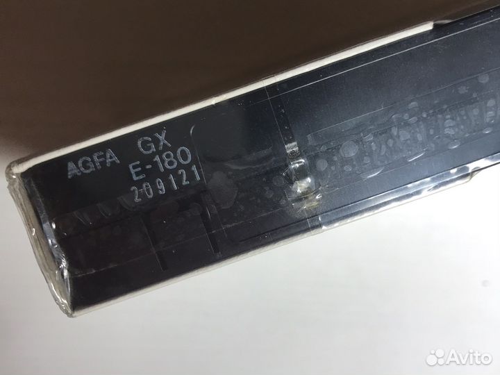 Видеокассета новая VHS agfa GX E-180
