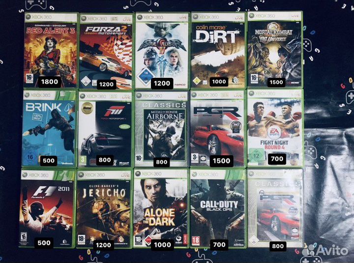Игры xbox 360,xbox one,xbox original