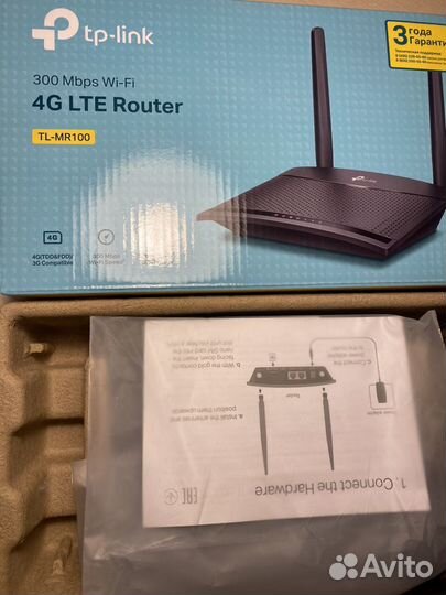 Wi fi роутер tp link tl-mr100 4g