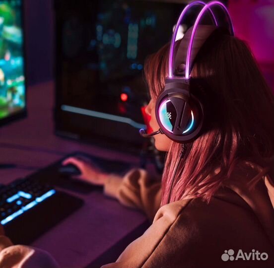 Новые игровые наушники Defender Flame