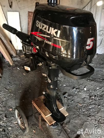 Лодочный мотор suzuki 5 л с 4 такта