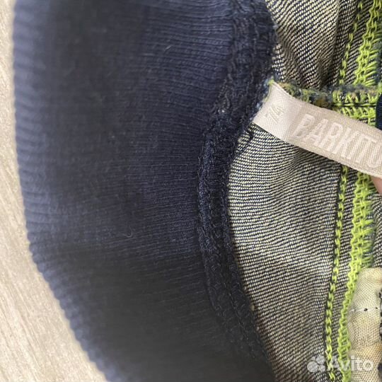 Джинсы новые 74-80