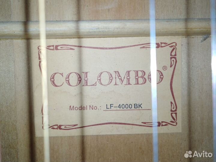Гитара Colombo LF-4000 BK