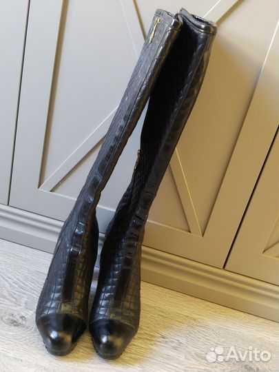 Сапоги женские натуральная кожа