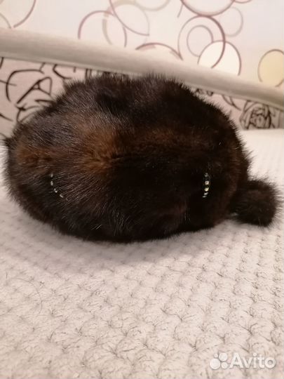 Берет норковый