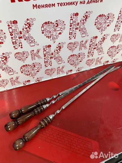 Новые шампура (40см) по 1шт (kgn06)