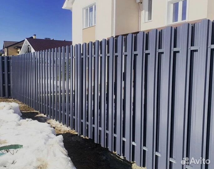 Любой забор. С установкой