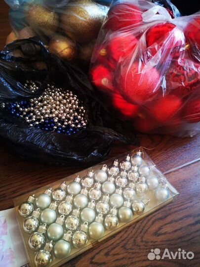 Игрушки новогодние на елку