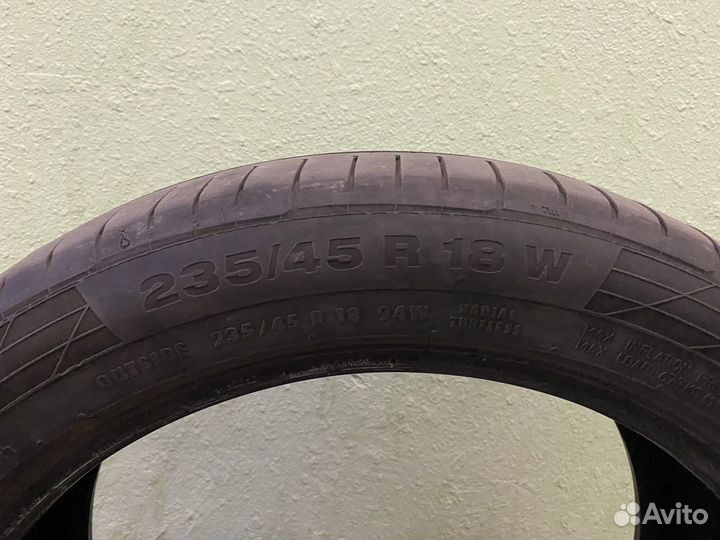 Continental ContiSportContact 235/45 R18