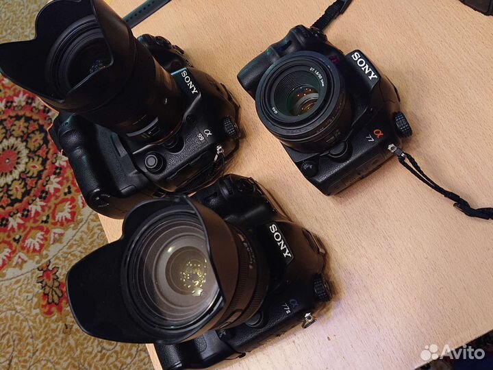 Sony A77 M2, Sony A99,A77