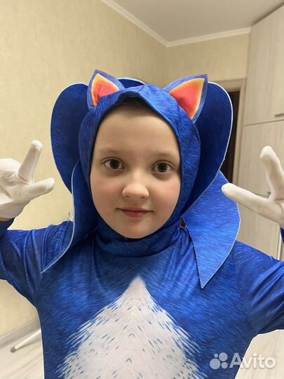 Карнавальный костюм для мальчика Соник