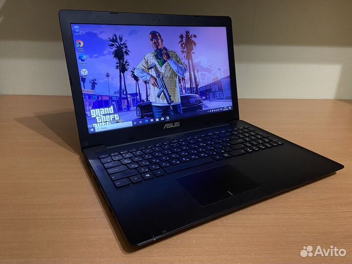 Быстрый Ноутбук Asus SSD256/4gb/Аккумулятор