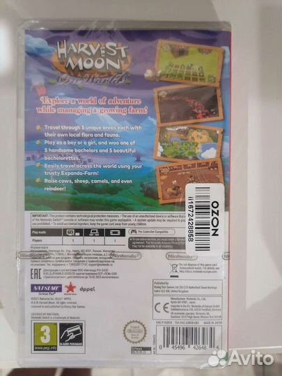 Игра Harvest Moon: One World (Nintendo Switch)