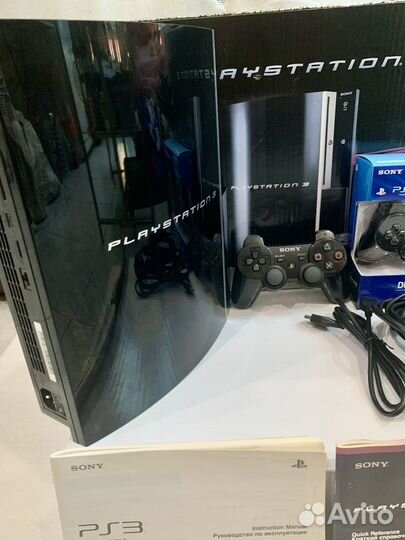 PS3 прошитая 500GB много игр подарок