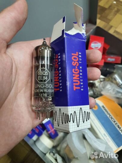 Радиолампы 6BQ5 EL84, 6Н6П, ин-16, ин-15, ин-12