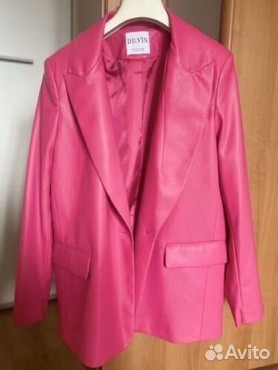 Кожаный пиджак