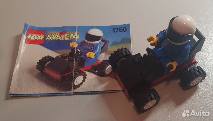 Lego System 1760 Гоночный карт 1995г