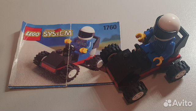 Lego System 1760 Гоночный карт 1995г