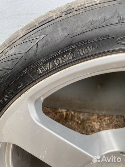 Диски на porsche cayenne r22