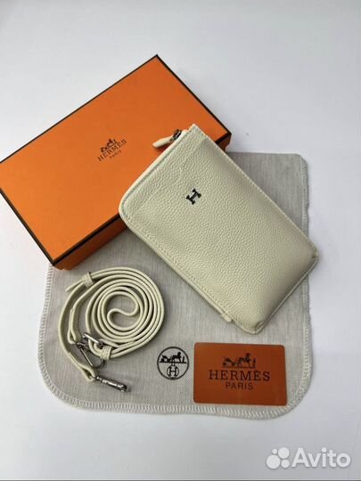 Сумка женская hermes для телефона