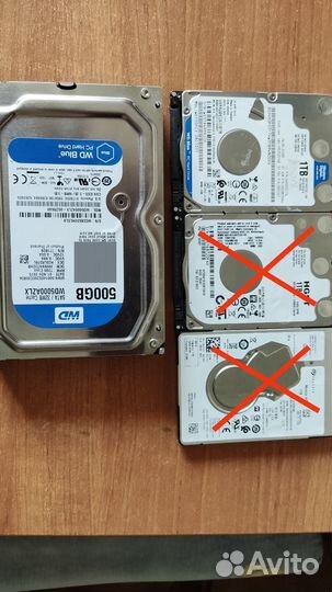 Жёсткие диски 2.5 и 3.5