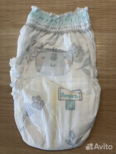 Подгузники трусики pampers premium care 4