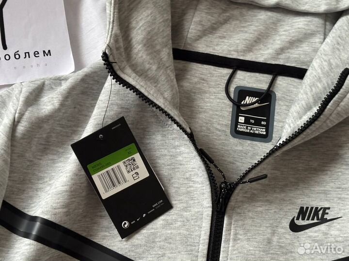 Зип худи nike tech fleece