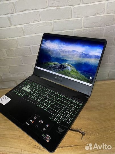 Игровой бу ноутбук asus tuf gaming в коробке как н