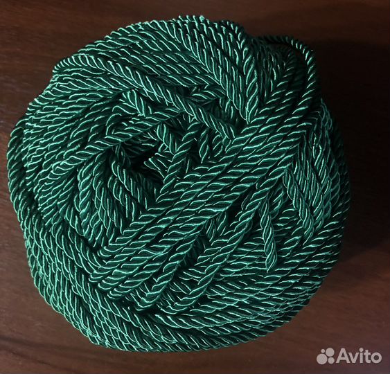 Шнур витой, вискоза