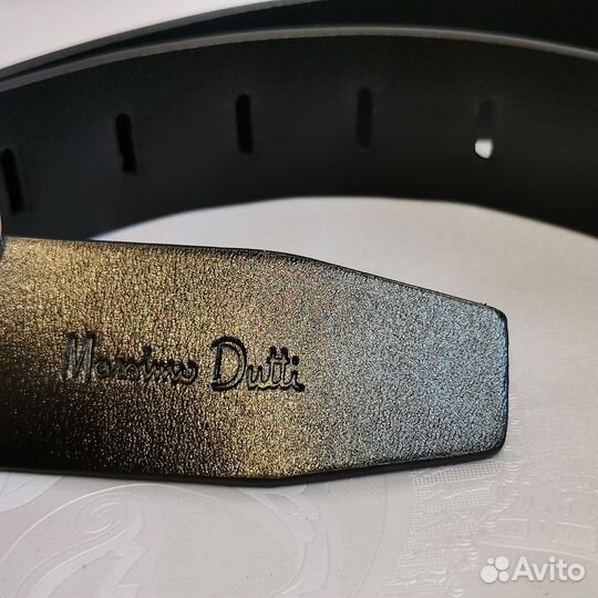 Ремень мужской кожаный massimo dutti