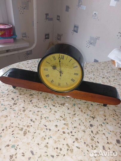 Часы винтаж,Янтарь,Hermle,зеркало СССР